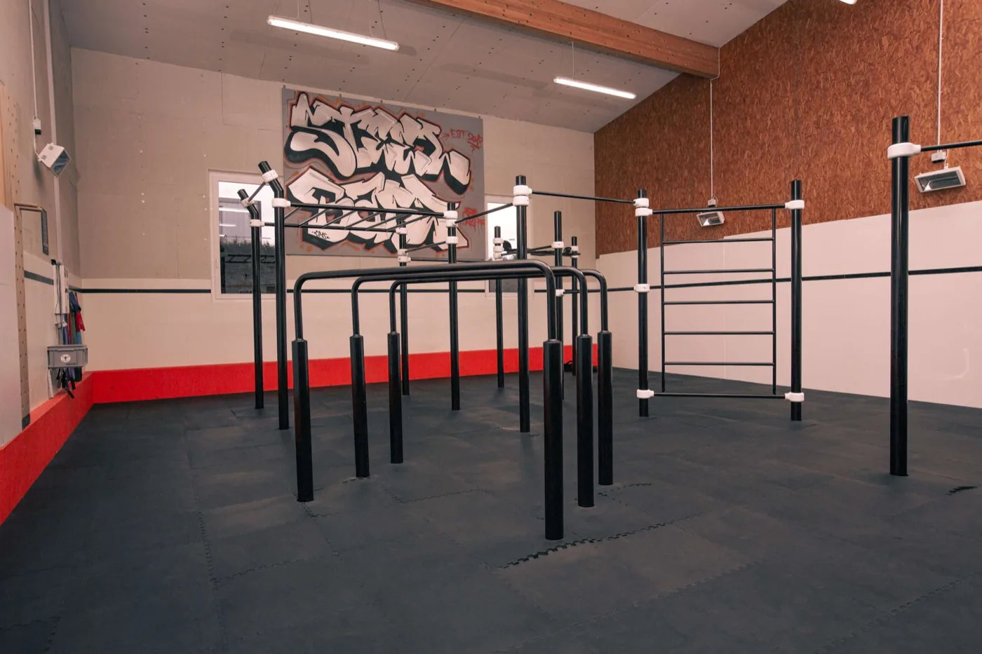 Blick über den Calisthenics-Park